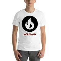 Nordland Fire Style Style Pamuk majica s nedefiniranim darovima