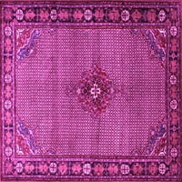 Tradicionalne pravokutne perzijske prostirke u ružičastoj boji tvrtke, 2' 5'