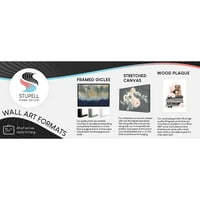 Stupell Industries Budite besplatno ohrabrujući četkica za boju Stroke Neutralni tonovi Grafička umjetnost siva