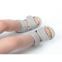 Oucaili novorođena cipela mrežaste sandale mekanog potplata ljetne cipele non-sklip First Walker Flat sandala