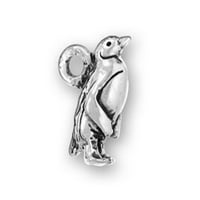 Sterling Silver 30 BO lanac 3d Penguin privjeska ogrlica