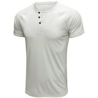 CLLIOS Grafičke majice za muškarce Ljeta 3d košulja za ispis obična fit kratki rukavi gornji okrugli vrat fitnes