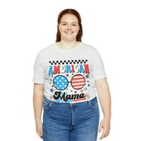 Majica za poklon za Majčin dan Američka mama s temom Četvrtog srpnja