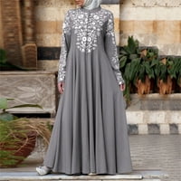 Maksi čipkasta haljina Jilbab s vezom Ženska haljina abaia Arapska haljina kaftan ženske ljetne haljine Za Žene