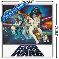 Ratovi zvijezda: Nova nada - zidni poster na jednom listu, 14.725 22.375