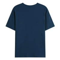 Muška majica Summer Casual stablo tiskanje majice bluza kratki rukavi okrugli vrat vrhovi majica majica majica