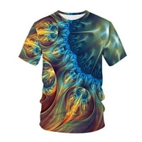 Unise 3D majice za muškarce žene grafičke majice casual majice s kratkim rukavima