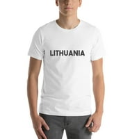 Litvanska podebljana majica majica s kratkim rukavima pamučna majica prema nedefiniranim darovima