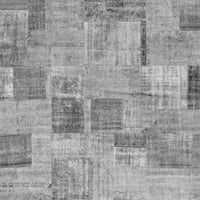 Ahgly Company zatvoreni pravokutnik patchwork sive prostirke prijelaznog područja, 8 '10'